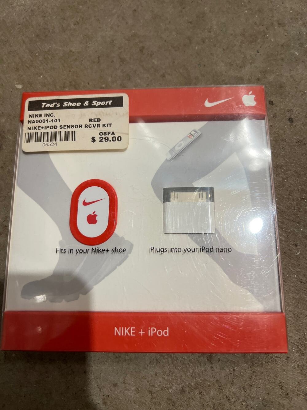 Nike iPod Apple Sport Kit Wireless Running Shoe Sensor Ma692ll/f NEW